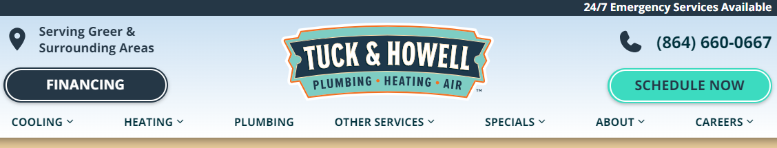 Tuck & Howell Plumbing, Heating & Air